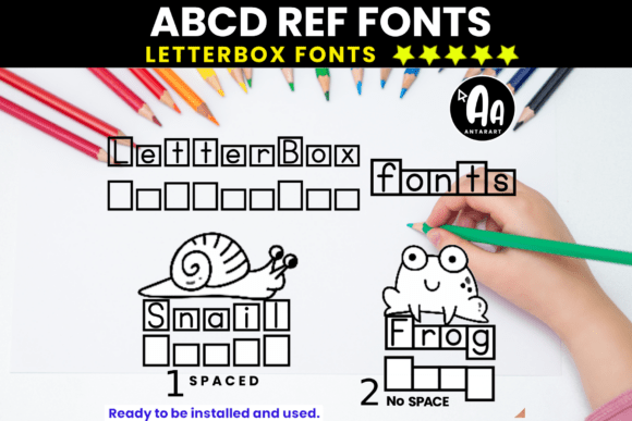 Abcd Ref Letterbox: A Decorative Font for Bold Branding
