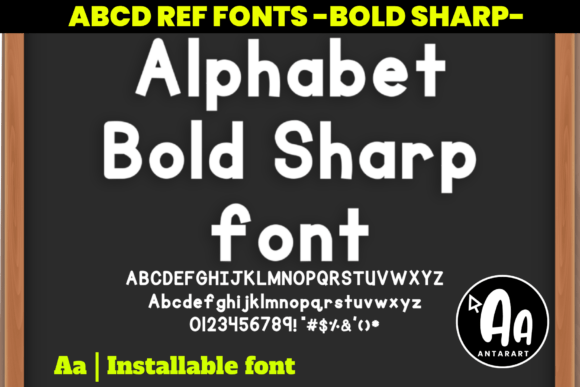 Alphabet Bold Sharp: A Reliable Sans Serif Font for Branding