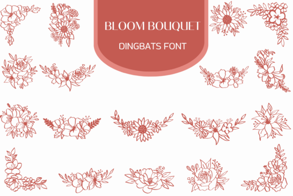 Bloom Bouquet Font for Creative Branding Projects