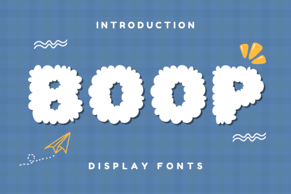 Boop: A Playful Display Font for Bold Visual Statements