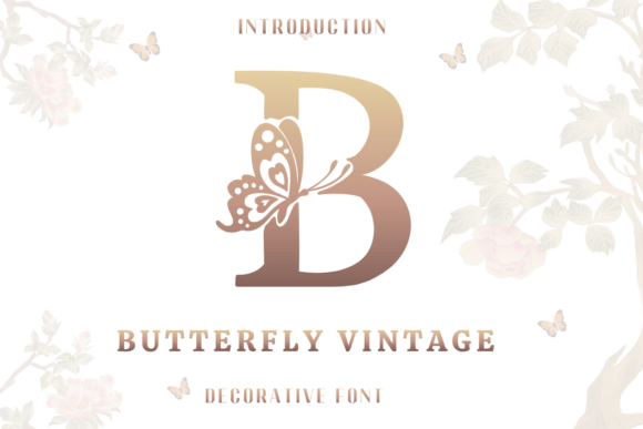 Butterfly Vintage: A Timeless Font for Branding