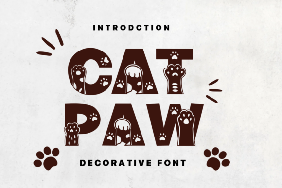 Cat Paw Font Review for Design Projects