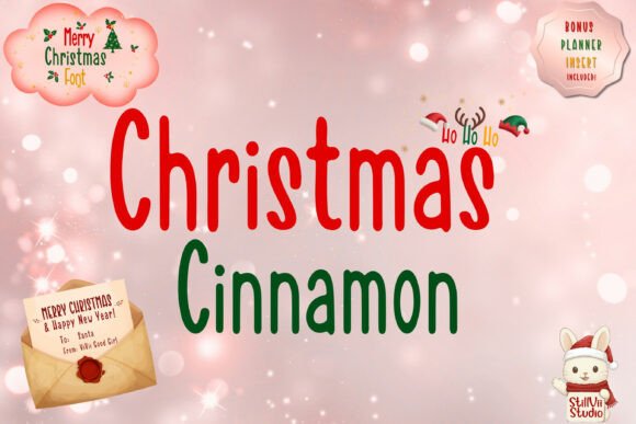 Christmas Cinnamon Font Review for Web Design