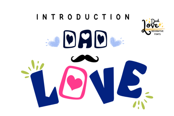 Dad Love Font for Web Design Projects