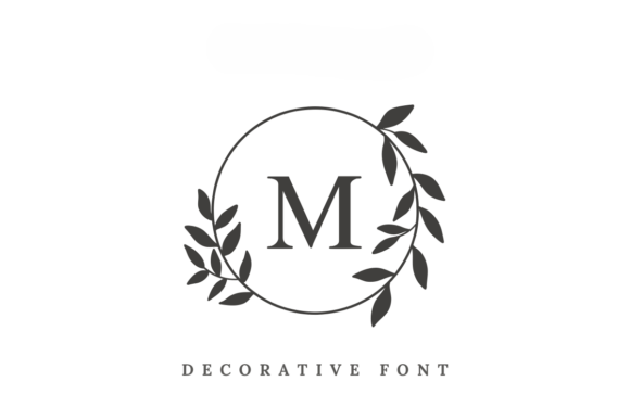 Eterna Leaf Monogram: A Handwritten Font for Branding