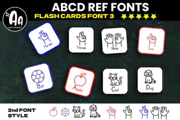Flashcards Alphabet Template for Creative Campaigns