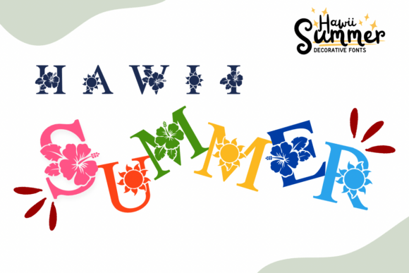 Hawaii Summer Font for Web Design