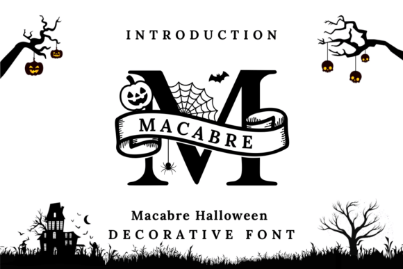 Macabre Halloween Font for Digital Campaigns