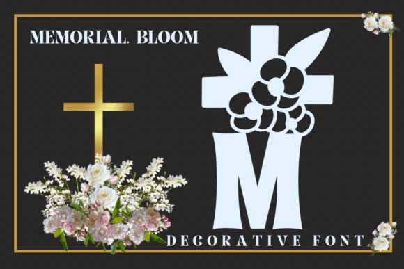 Memorial Bloom: A Graceful Font for Editorial Design