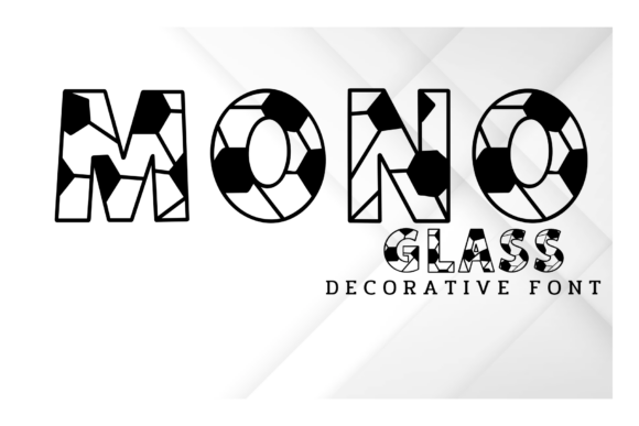 Monoglass: A Decorative Font for Web Design
