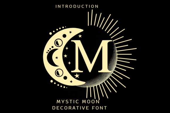 Mystic Moon Font for Branding and Design