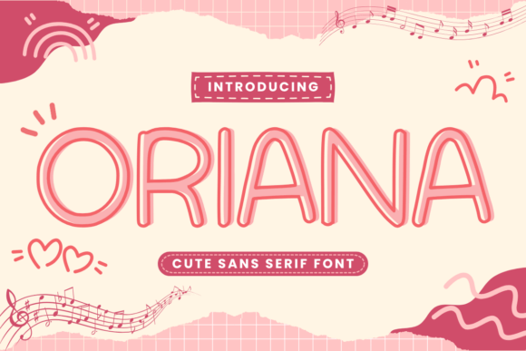 Oriana Font for Branding: A Cute Handwriting Style in Action