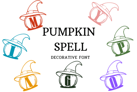 Pumpkin Spell: A Decorative Font for Branding Magic