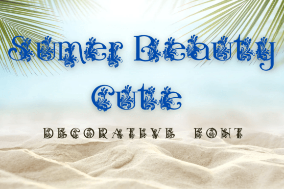 Sumer Beauty Cute: A Handwritten Font for Creative Branding