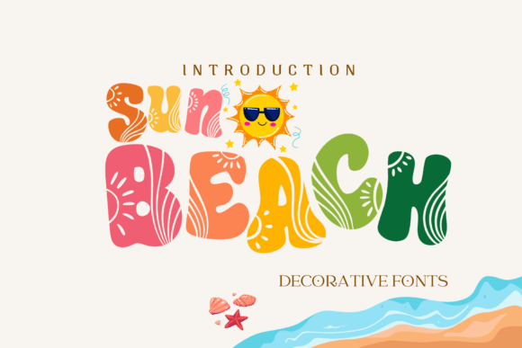Sun Beach Font for Editorial Design