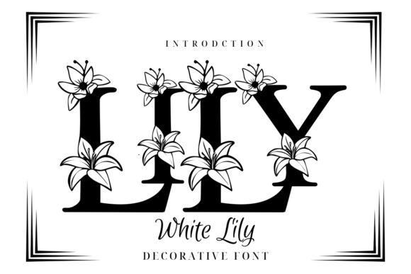 While Lily: A Decorative Font for Modern Campaigns